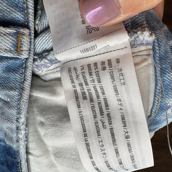 Abercrombie & Fitch Curve Love 90's Relaxed High Rise Jeans - Picture 5 of 5